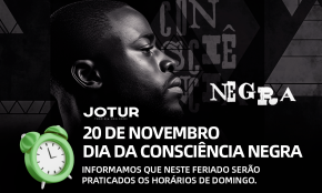 Feriado do dia Da Consciência Negra - 20/11/2024